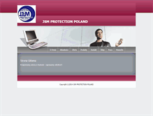 Tablet Screenshot of jsm-protection.com.pl